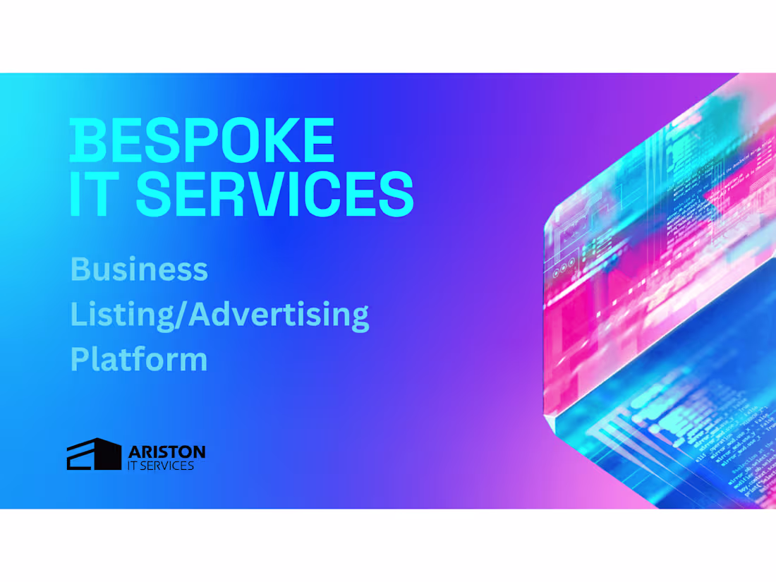 Cover image for Business Listing / Advertising Platform