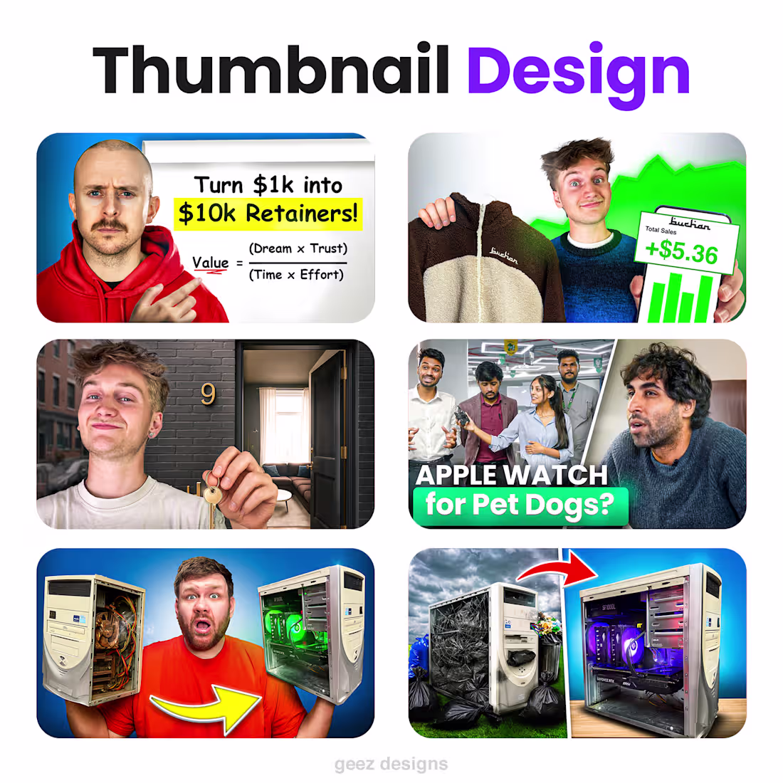 Cover image for YouTube Thumbnail Design 