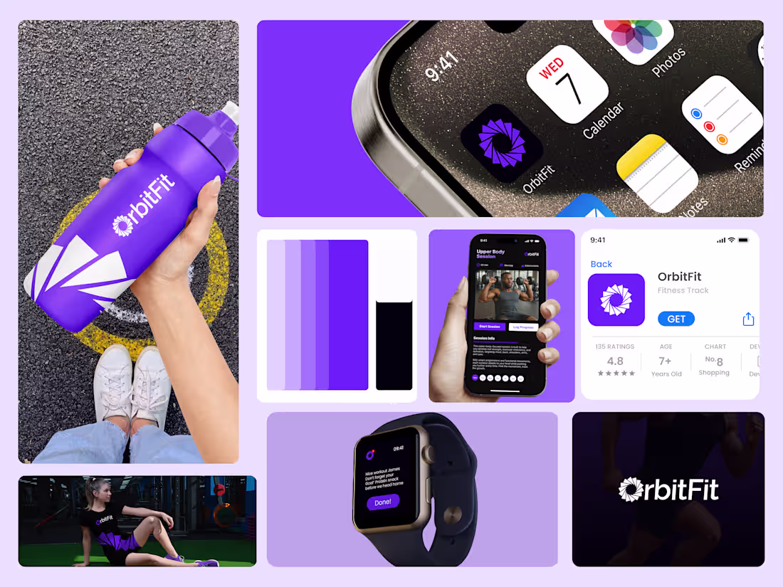 Cover image for Fitness and Wellness | Logo and Brand Identity Design