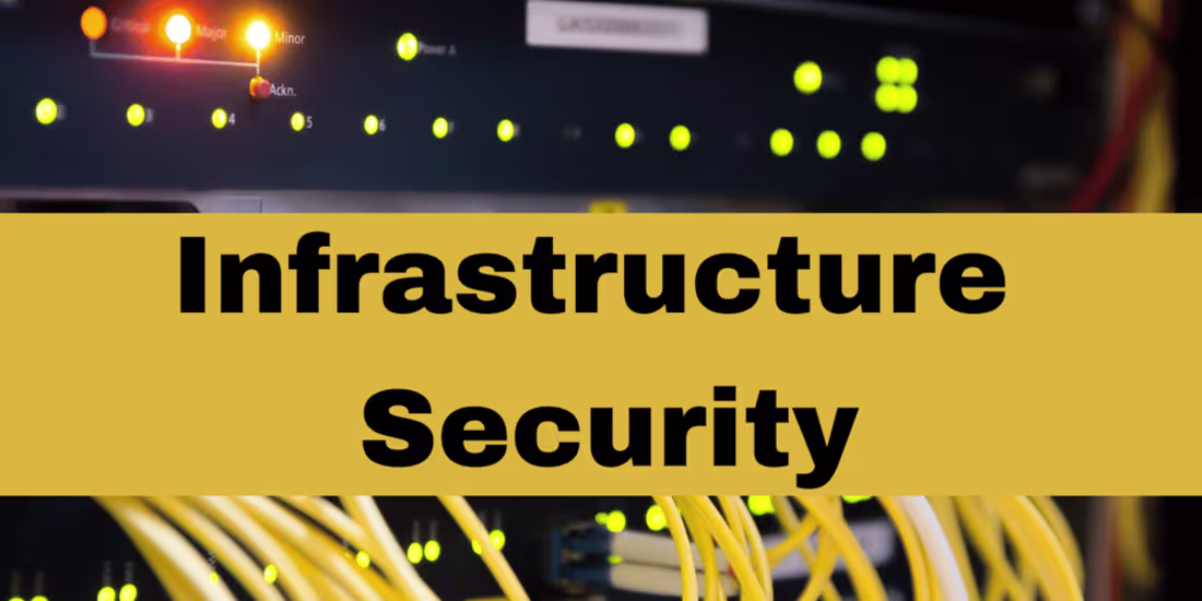 Cover image for What is Infrastructure Security?