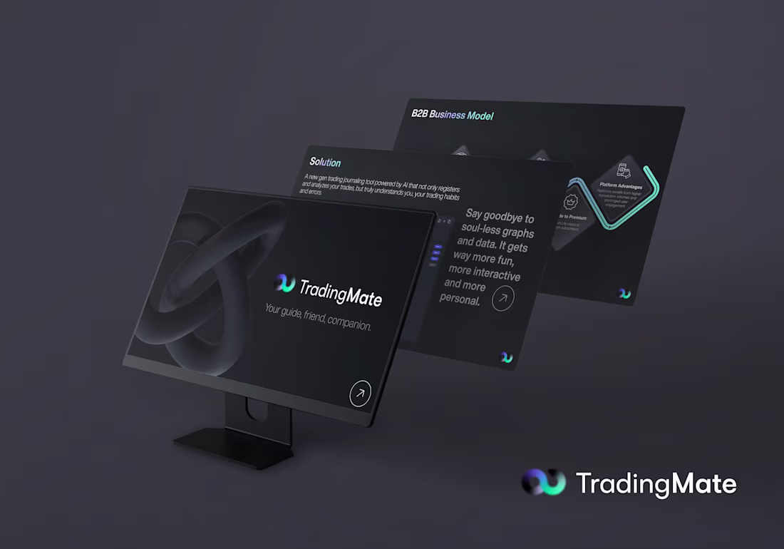 Cover image for Personal design of pitch deck/presentation/slide deck