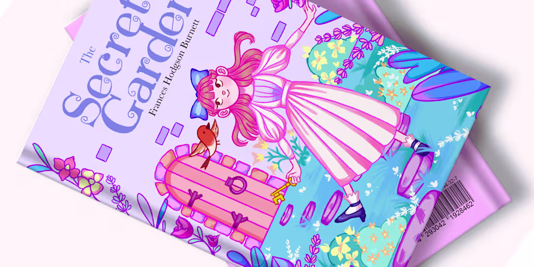 Cover image for The Secret Garden Cover Book Project