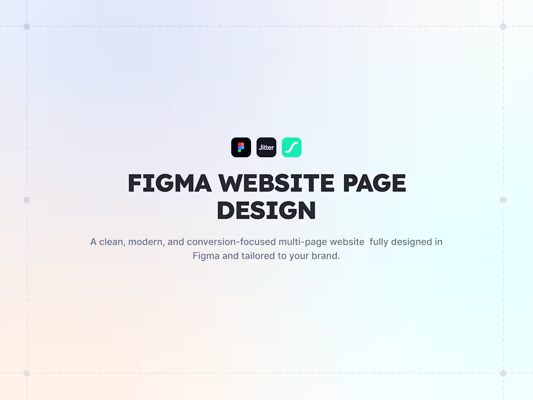 Cover image for Figma Website Design