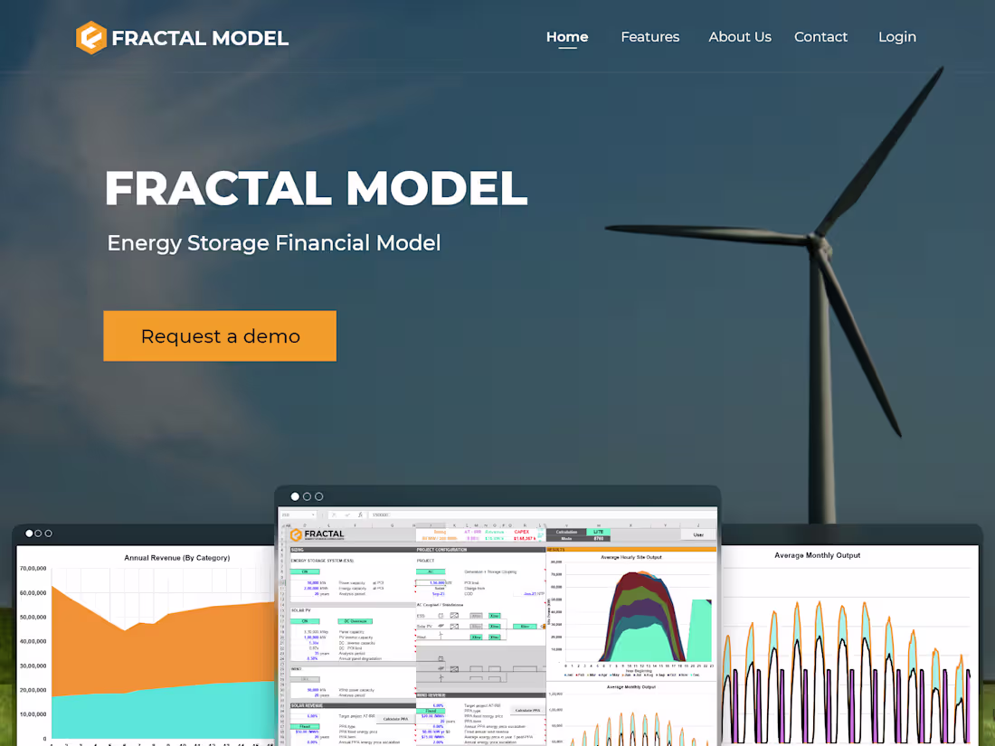 Cover image for Fractal-Landing page