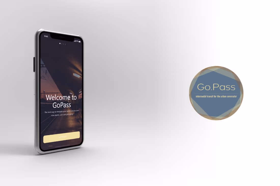 Cover image for Go.Pass: UX for seamless public transport
