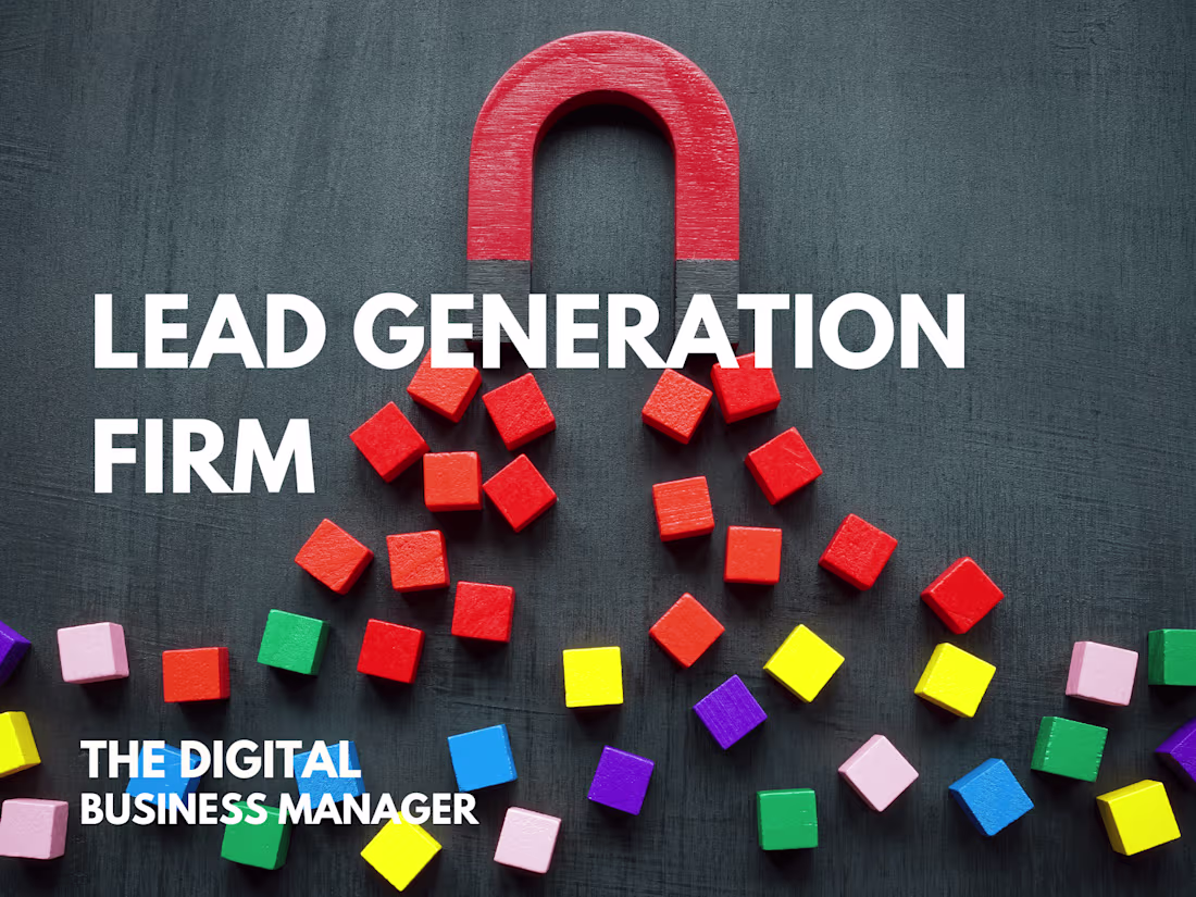 Cover image for Lead Generation Services Firm Launch