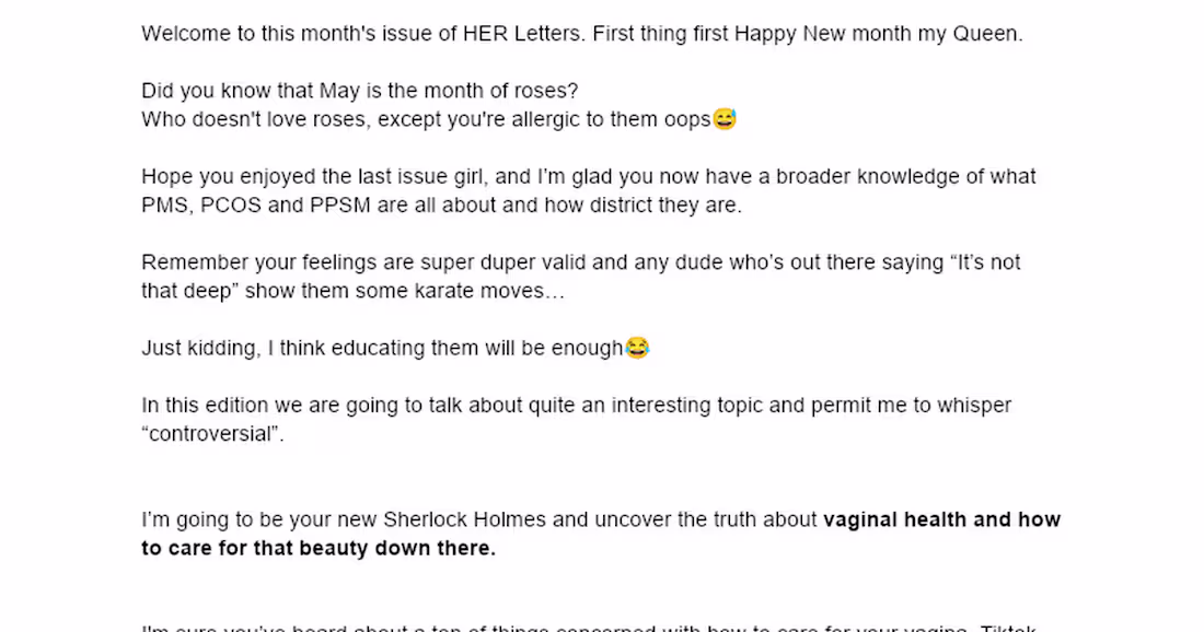 Cover image for Debunking Vaginal Health Myths in HER Letters