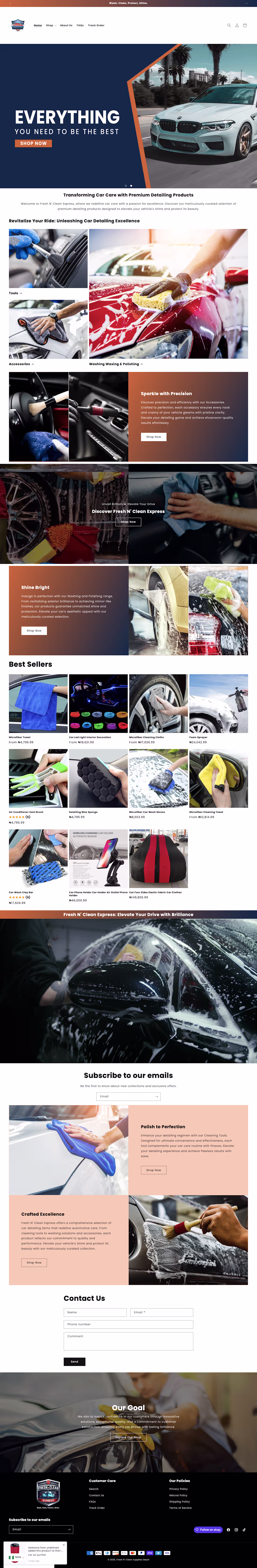Cover image for CAR ACCESSORIES SHOPIFY STORE