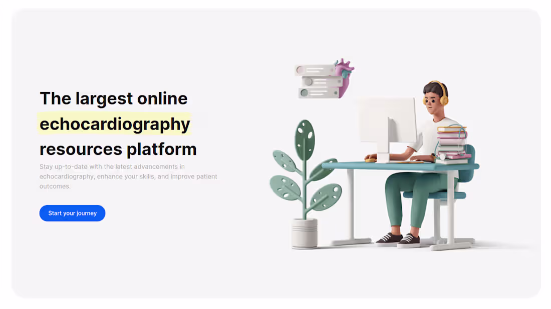 Cover image for Learning and CME platform