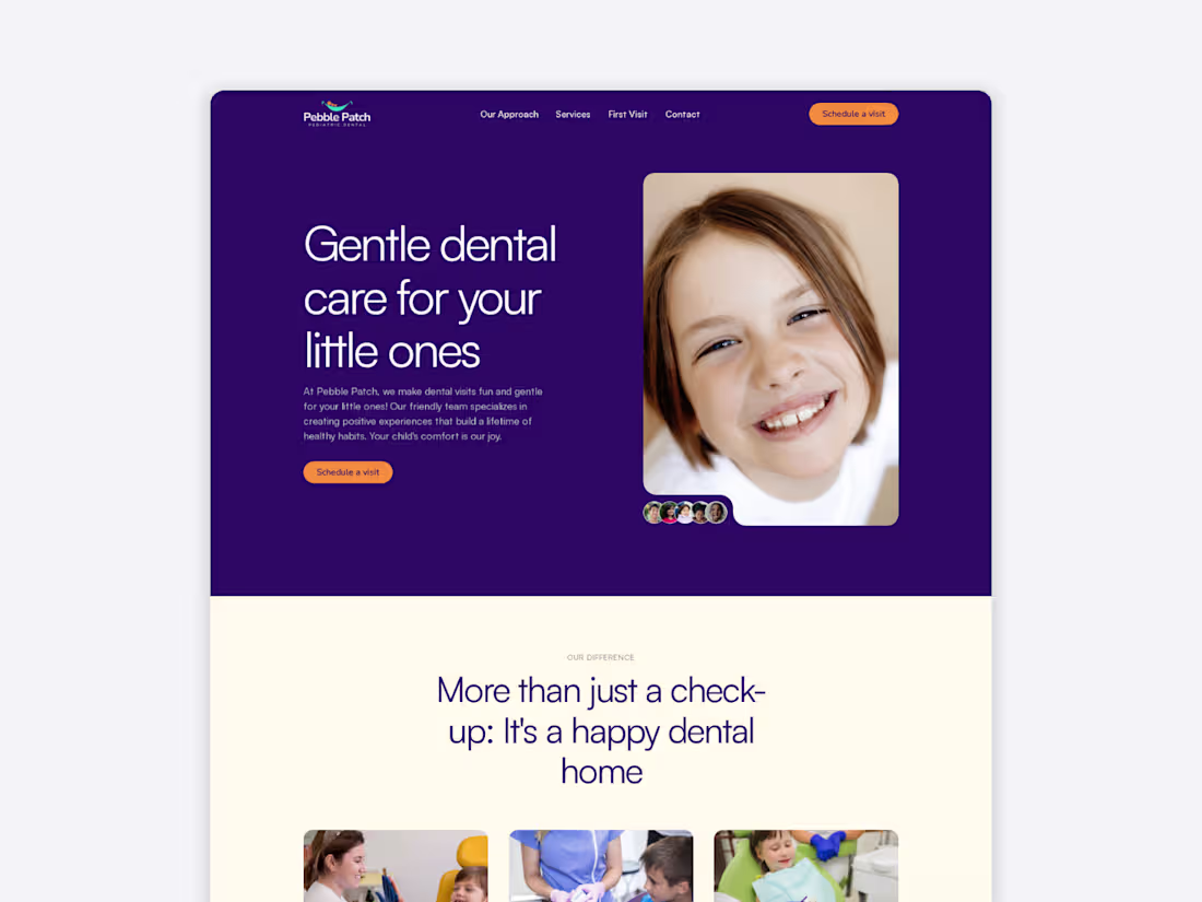 Cover image for Pebble Patch Framer Site