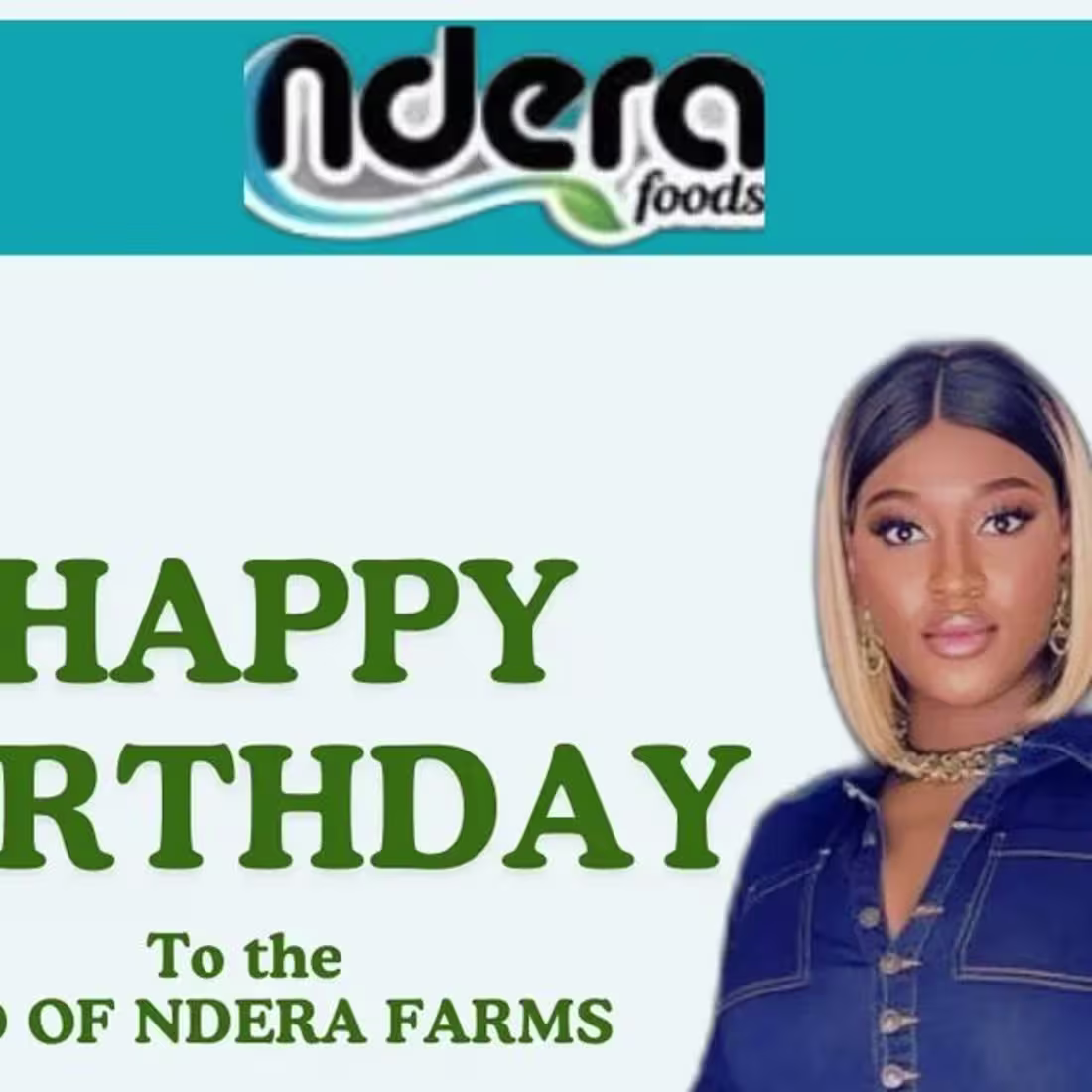 Cover image for NderaFoods on Instagram: “Join us as we celebrate the birthday …