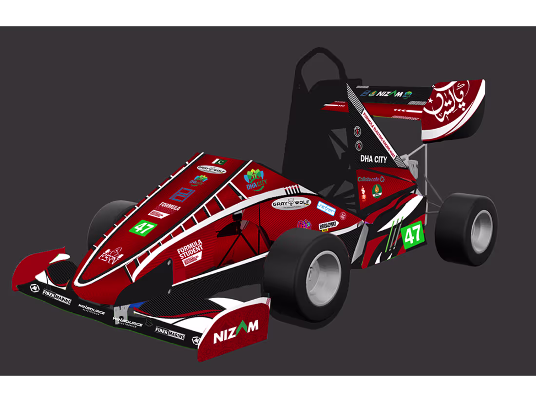 Cover image for Racing Livery Design for Pakistan’s First Autonomous EV