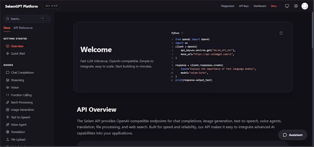 Cover image for SelamGPT – Multilingual AI Platform

Multilingual