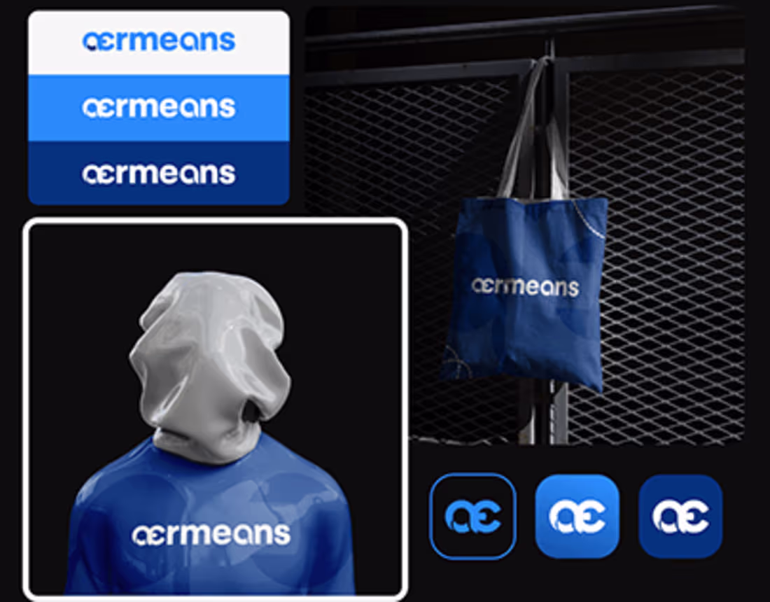 Cover image for Aermeans Logo & Brand Identity Design