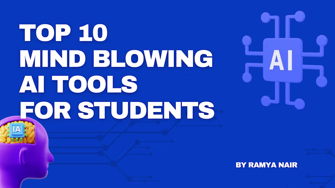 Cover image for Top 10 Productivity AI Tools for Modern Students