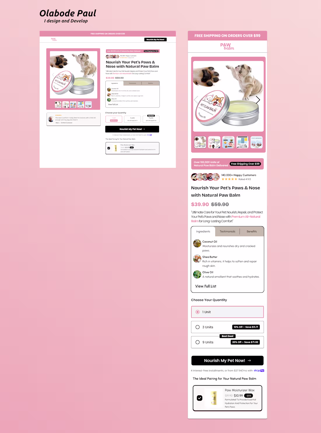 Cover image for Offer Section Built in Figma and developed on Replo