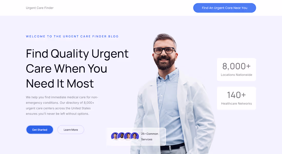 Cover image for Urgent Care Finder