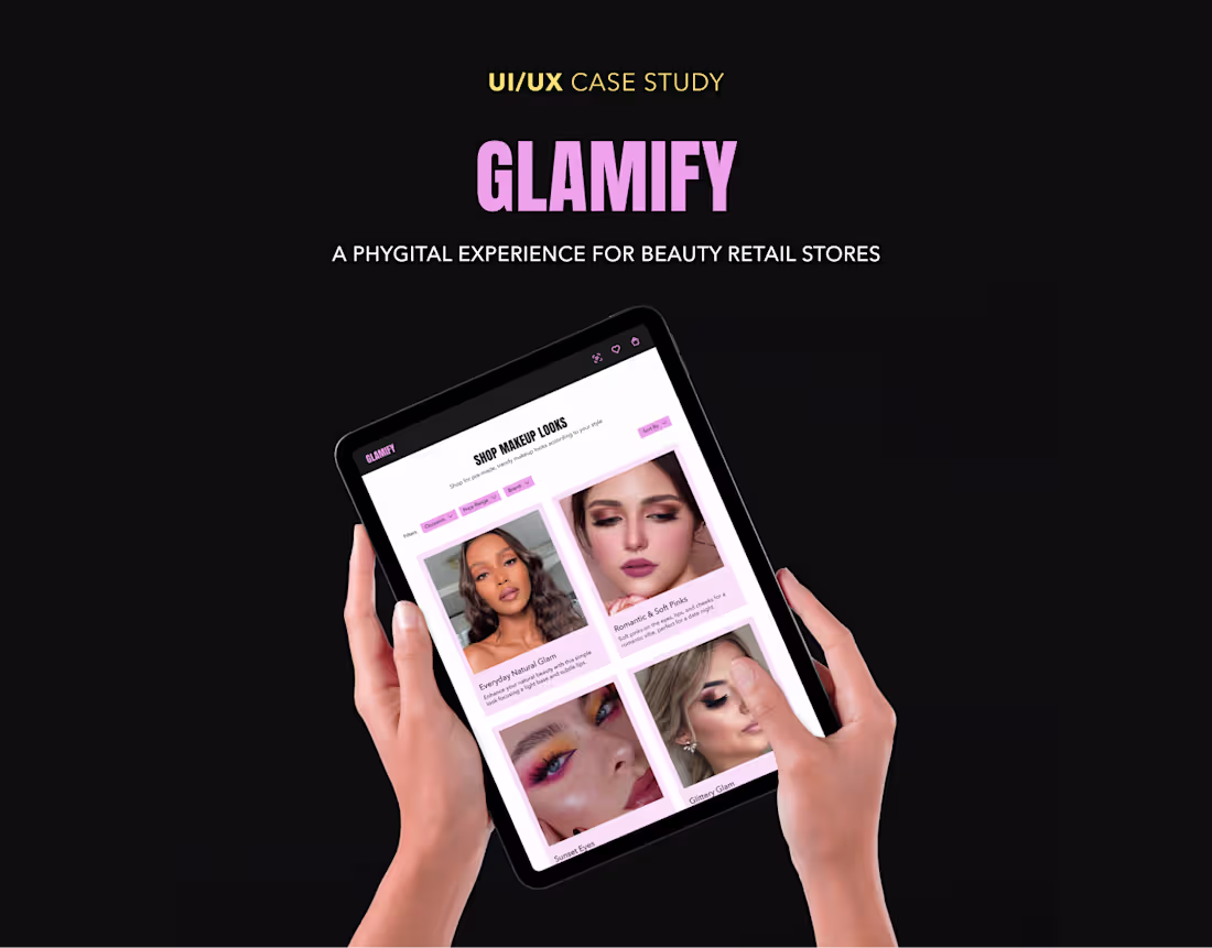 Cover image for Glamify- A Phygital Experience for Beauty Retail Stores