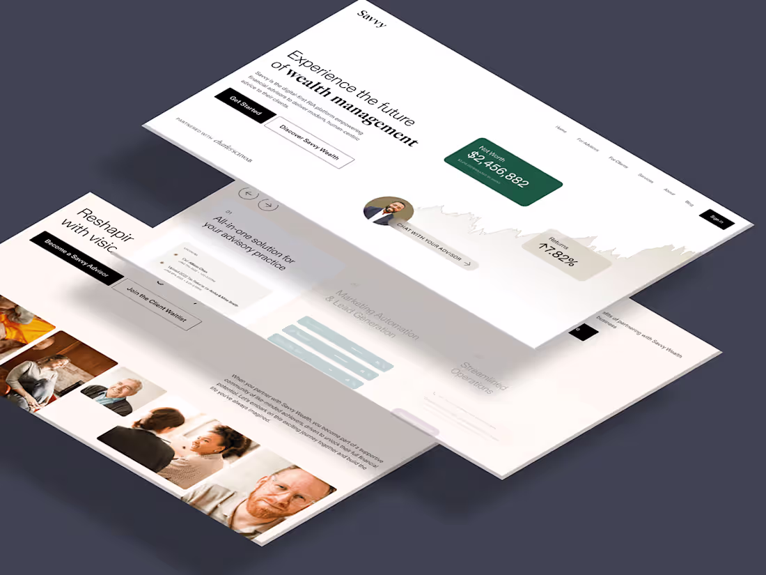 Cover image for Experience wealth management, redefined