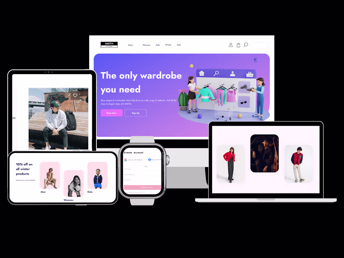 Cover image for E-commerce Website 