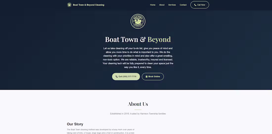 Cover image for Cleaning Site