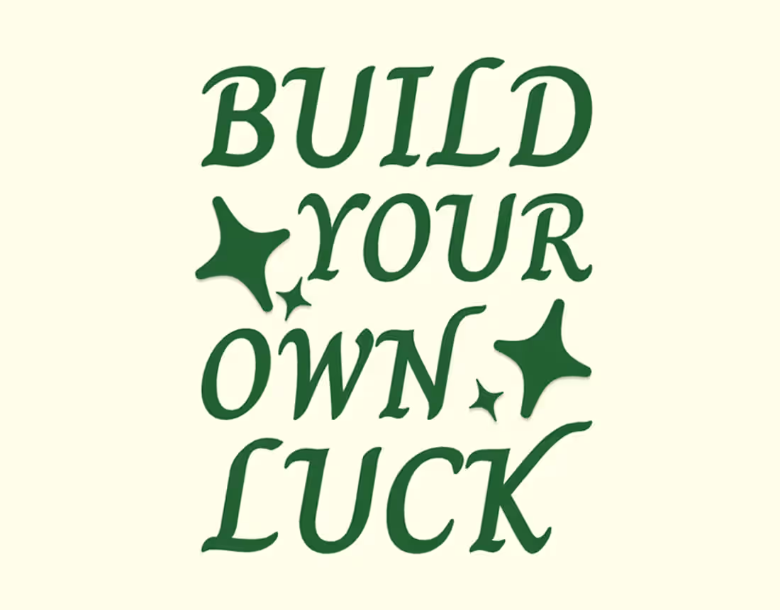 Cover image for 631 Build Your Own Luck July/August 2023 | Behance