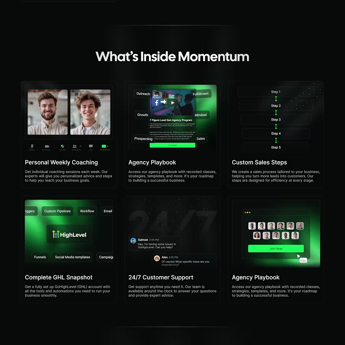 Cover image for Momentum- A Marketing Agency Website Design and Development