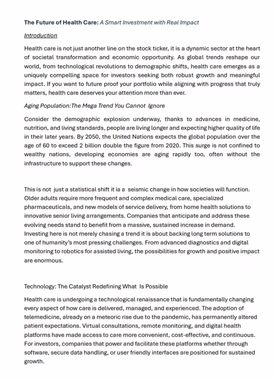 Cover image for Health-tech article