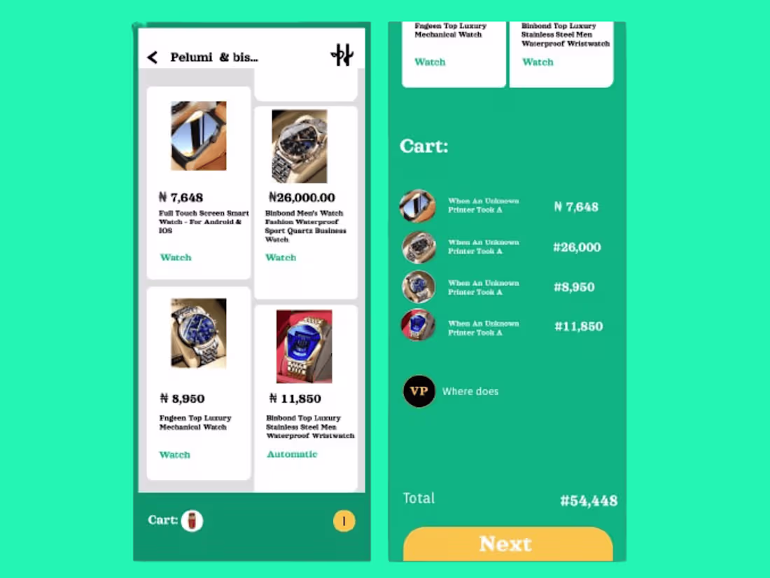 Cover image for Design an E-commerce website for a wrist watch brand