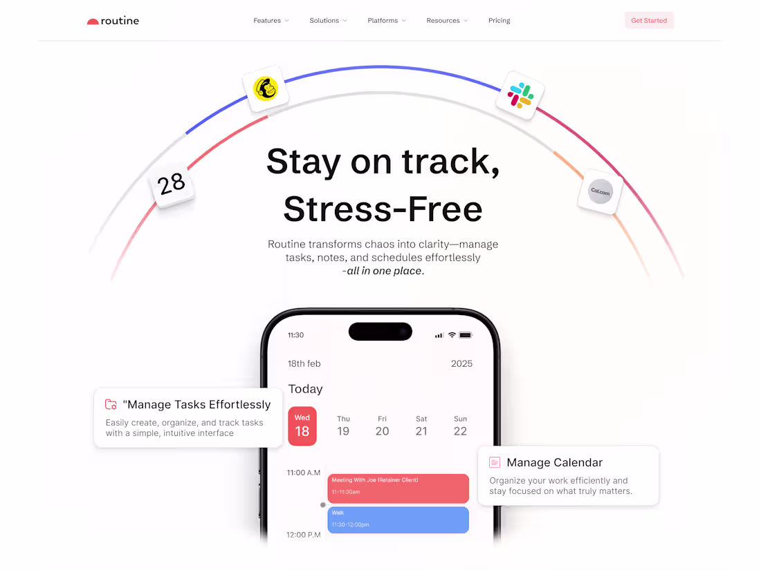 Cover image for Hero Section Redesign for Routine.co