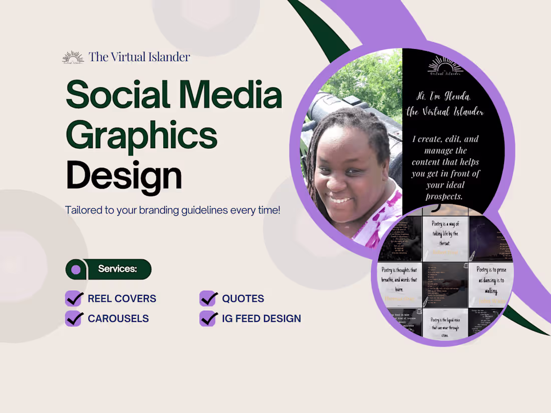 Cover image for Content Creation & Management For The Virtual Islander Instagram