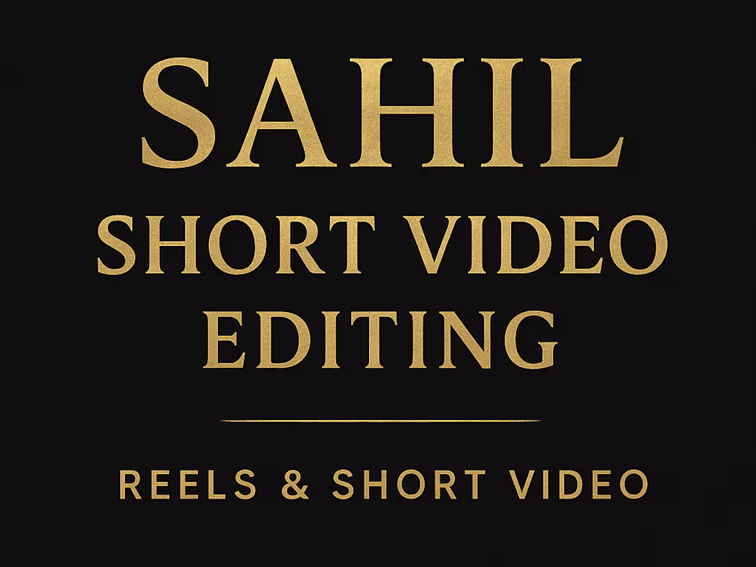 Cover image for Reels, TikTok and short premium video edits 