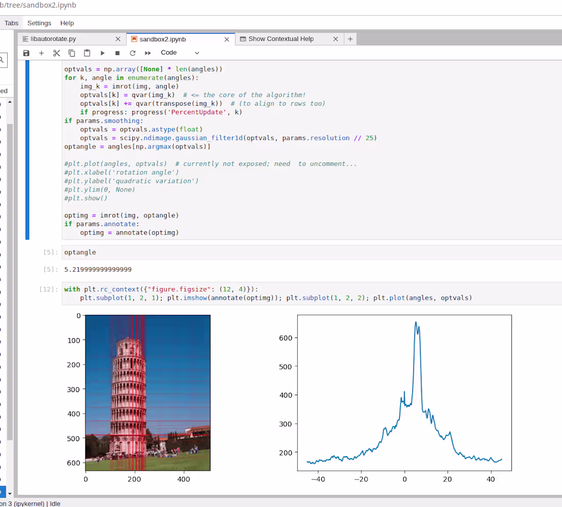 Cover image for Image artifacts identification/removal