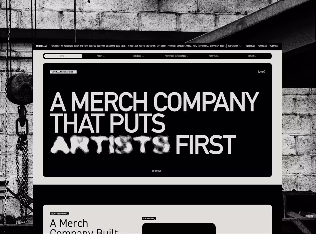Cover image for Terminal Merchandise