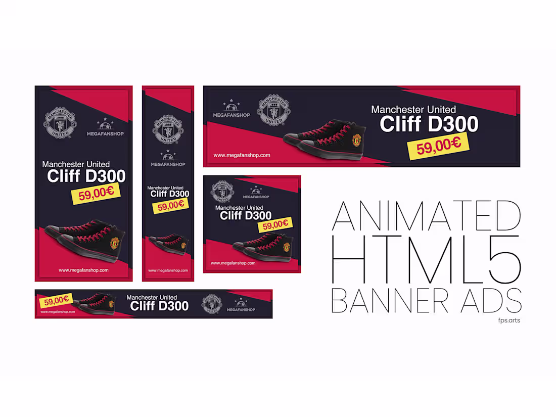 Cover image for Animated HTML5 banner ads