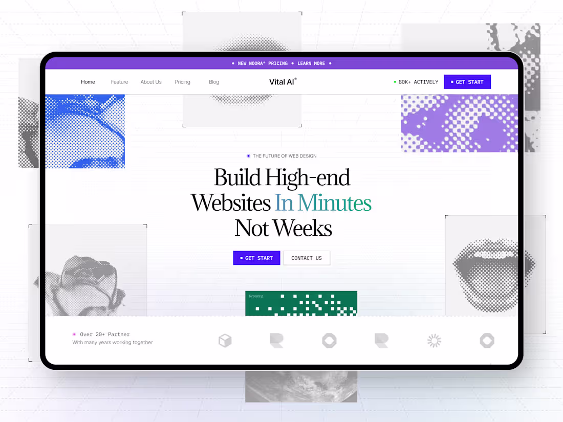 Cover image for Vital - AI Generative Website Builder