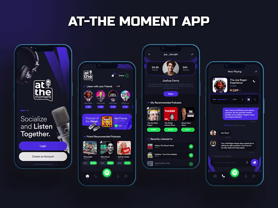 Cover image for At The Moment - Speak freely. Capture honestly. At The Momen...