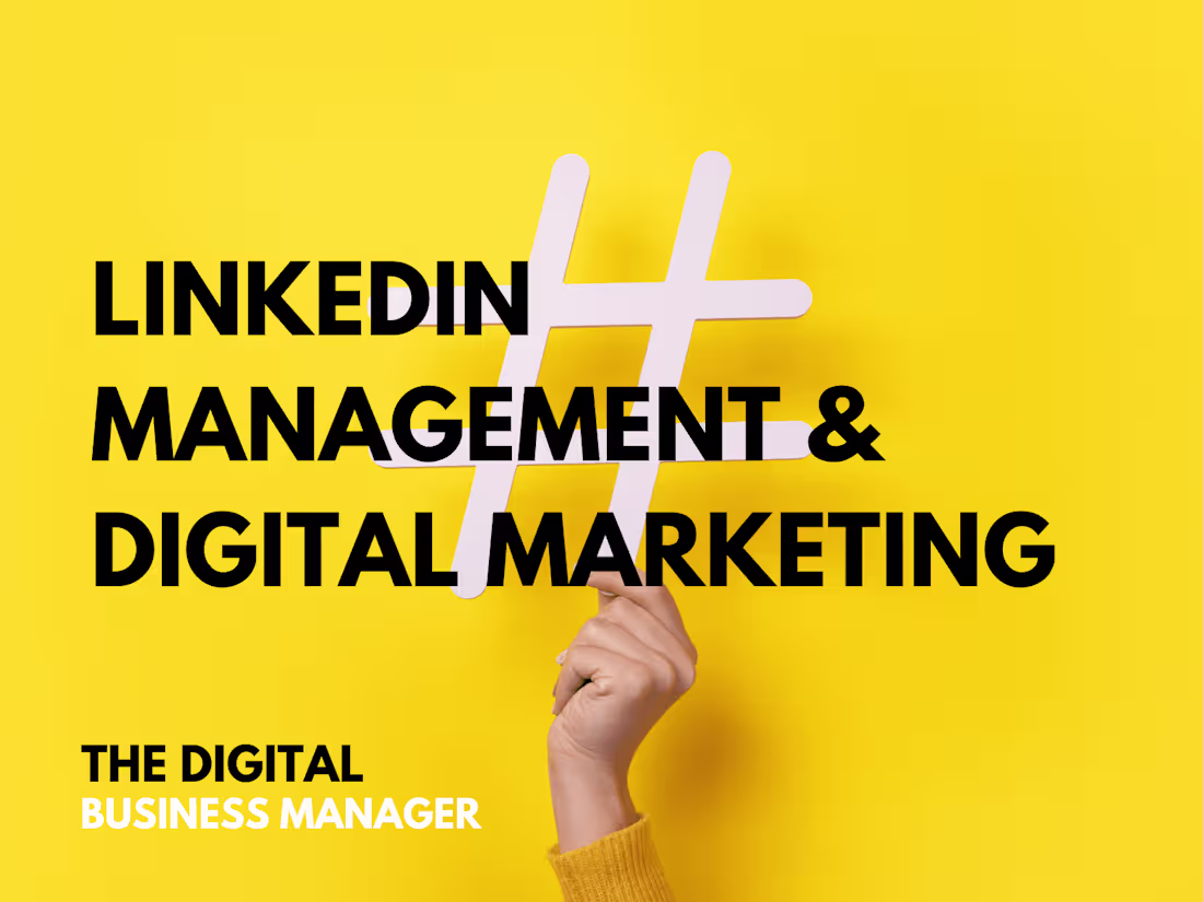 Cover image for LinkedIn Management: Content, Engagement & Growth