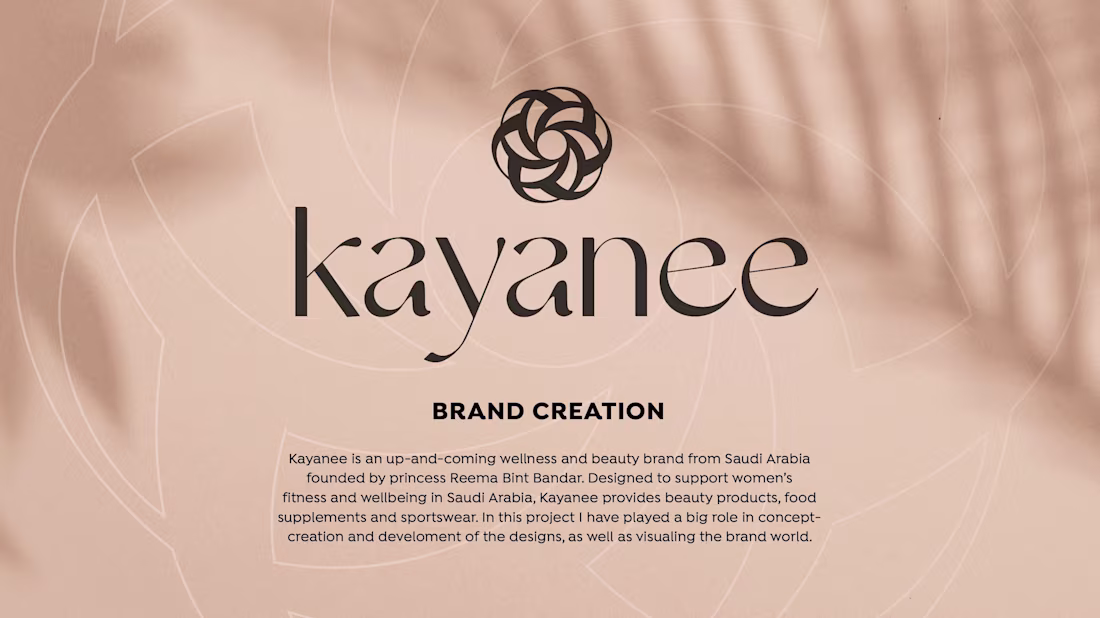Cover image for Kayanee - Brand Creation