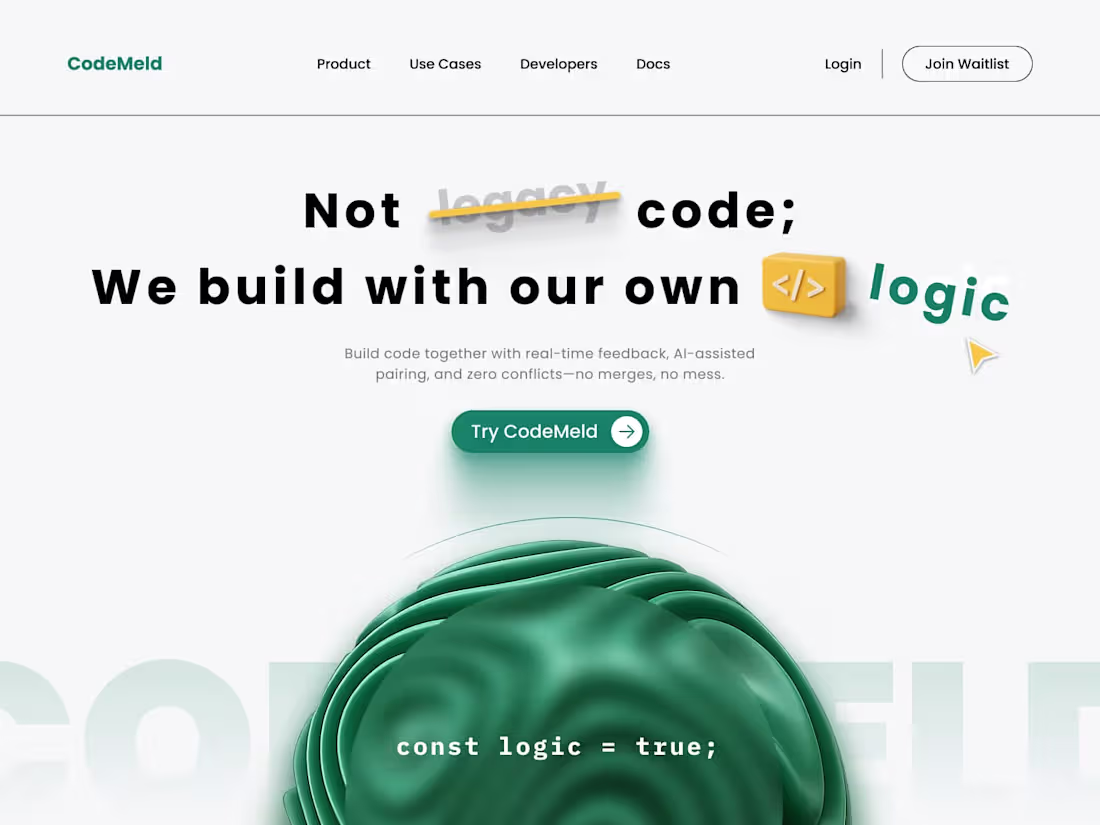 Cover image for Product Design for CodeMeld
