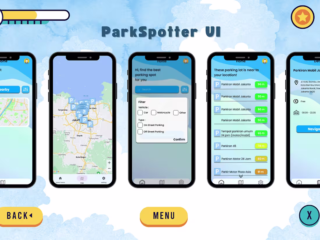 Cover image for ParkSpotter App