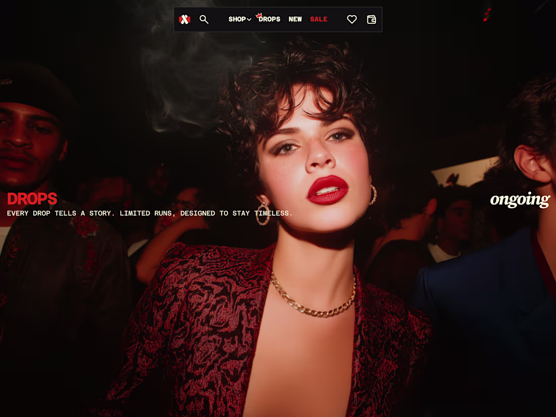 Cover image for This isn’t your regular ecommerce site 👀 RAW, a bold clothi...