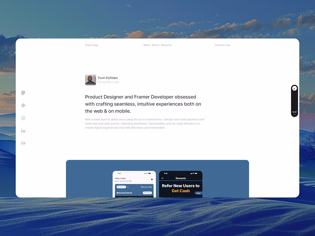 Cover image for Personal Portfolio Website Design