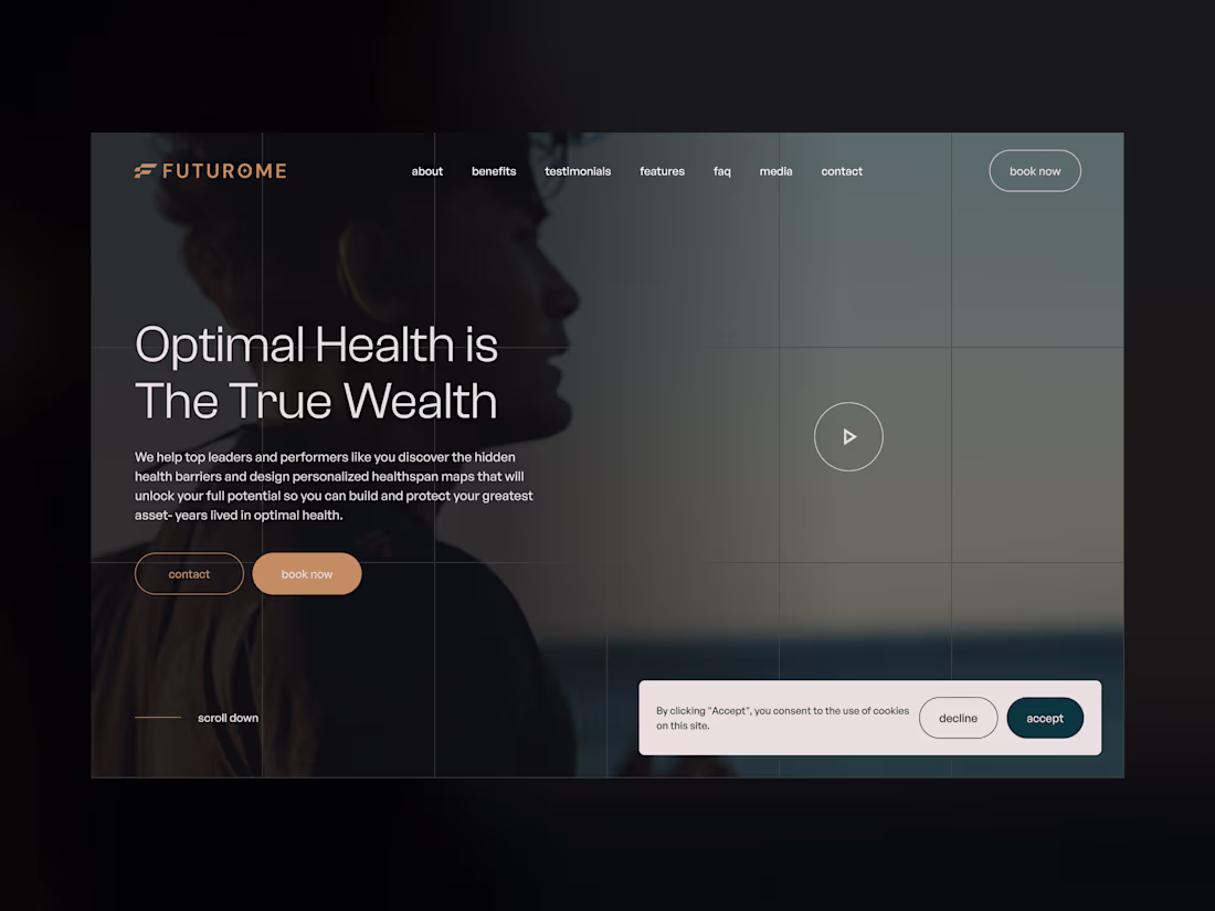 Cover image for Futurome - Website for Personalized Health Services