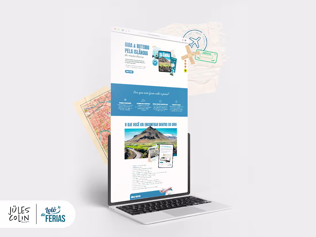 Cover image for Conversion-focused landing page for a