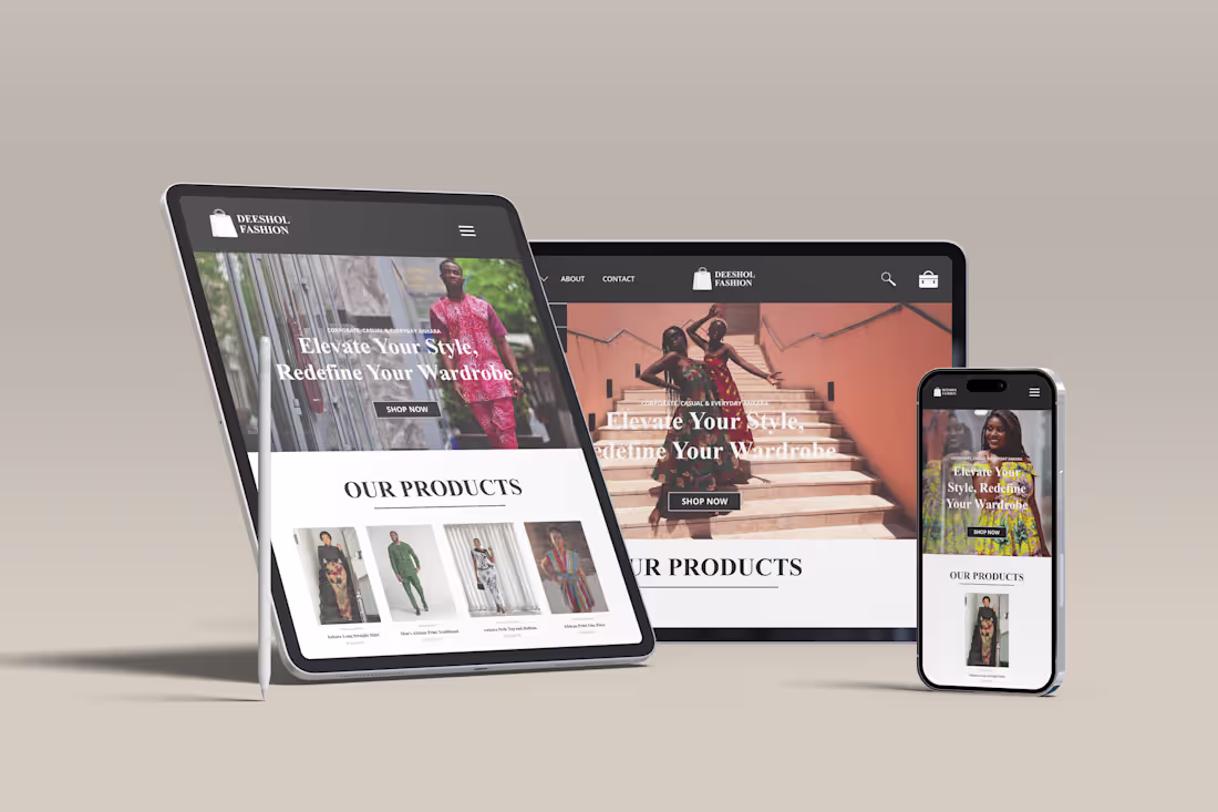 Cover image for Ecommerce Fashion Store