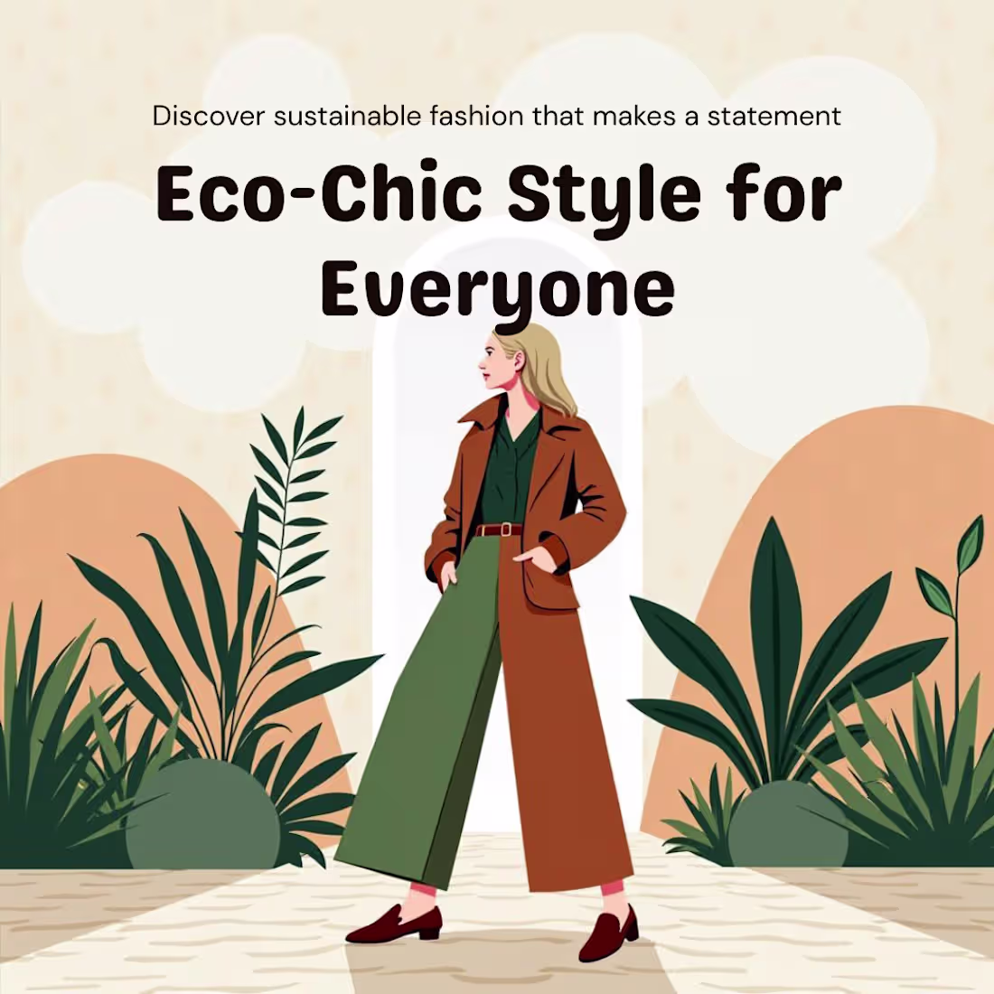 Cover image for Social Media Graphic | Eco Chic Style for Everyone 
