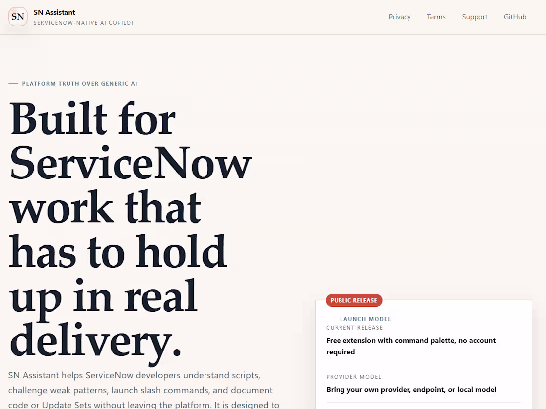 Cover image for Servicenow Copilot with multiple configurable