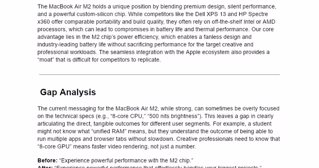 Cover image for SEO Optimized Copy for Apple MacBook Air