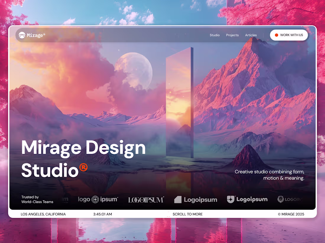 Cover image for Mirage Studio Digital Design Template